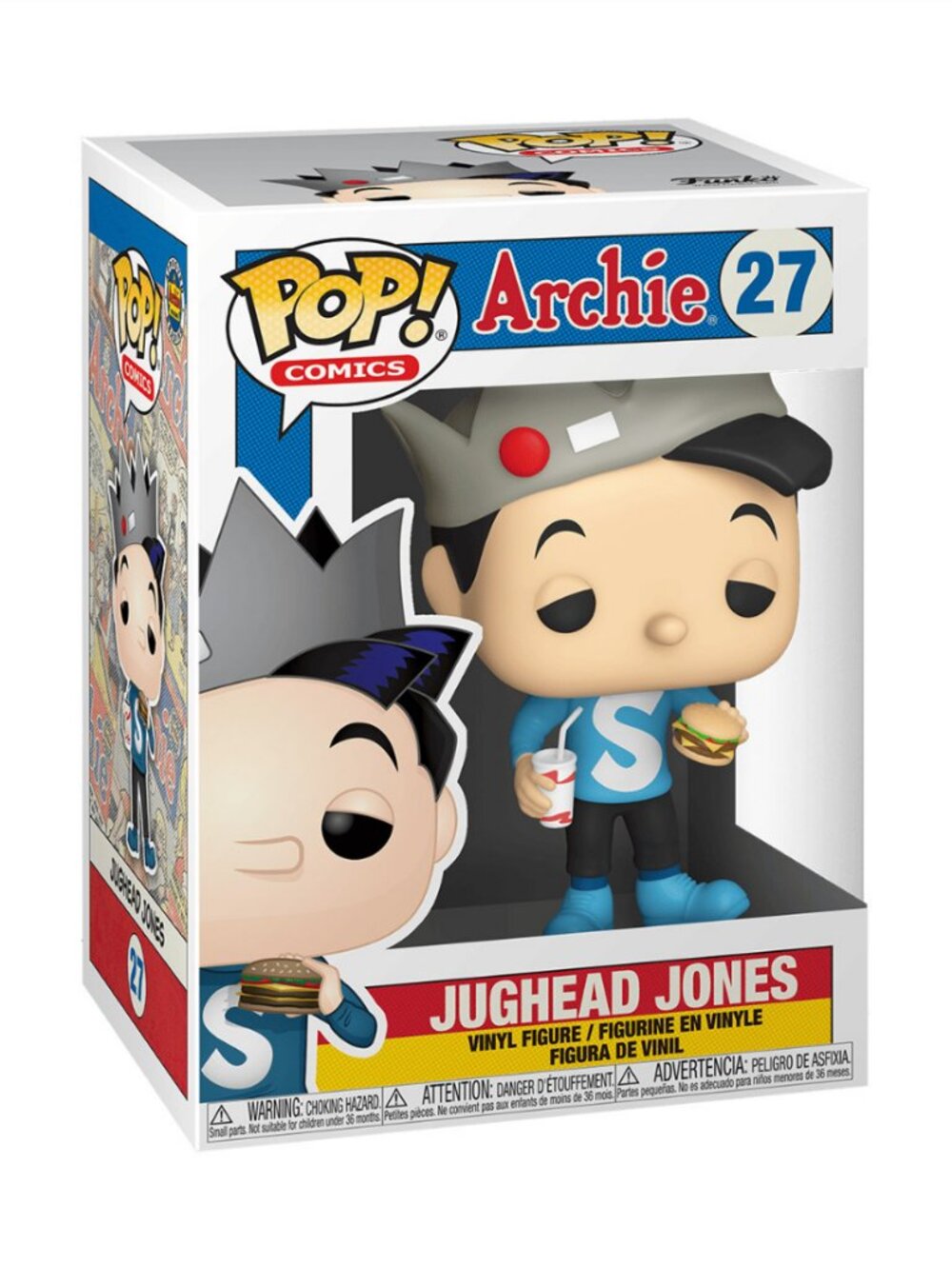 Funko Pop Jughead Jones #27 Archie Comics New in Box NIB Collectible Rare HTF